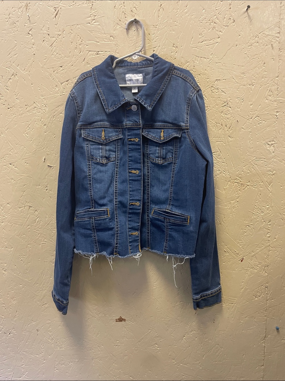Denim Crop Jacket - Blue Nine West
